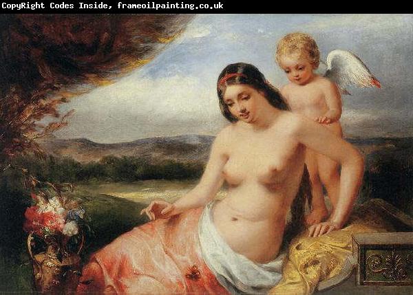 William Edward frost R.A. Venus and Cupid